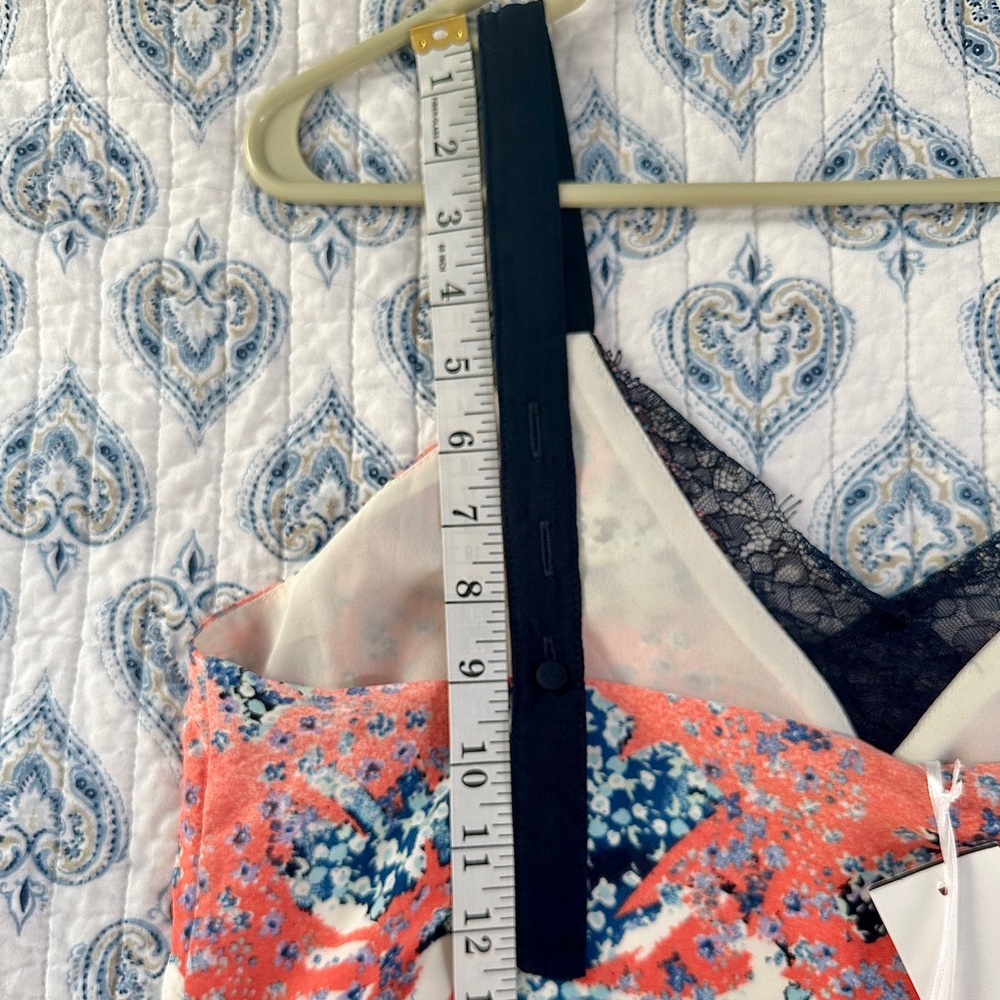 Gorgeous Adelyn Rae Print & Lace Dress // Sz. Med. // NWT - Picture 12 of 15